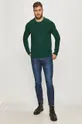 Tommy Hilfiger - Sweter zielony