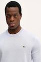 Lacoste sweter bawełniany niebieski AH1985