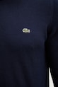 Lacoste sweter bawełniany AH1985 granatowy