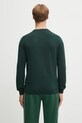 Odzież Lacoste sweter bawełniany AH1985 zielony