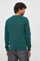 Lacoste sweter bawełniany zielony AH1985