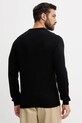 Odzież Lacoste sweter bawełniany AH1985 czarny
