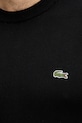 Βαμβακερό πουλόβερ Lacoste AH1985 μαύρο
