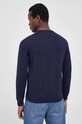 Odzież Lacoste sweter bawełniany AH1985 granatowy