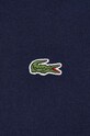 Lacoste sweter bawełniany AH1985 granatowy