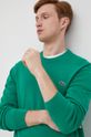 zelená Bavlnený sveter Lacoste