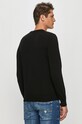 Îmbrăcăminte Lacoste pulover de bumbac AH1985 negru