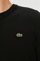 Lacoste pulover de bumbac AH1985 negru