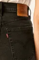 čierna Levi's - Rifľové krátke nohavice