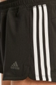 črna adidas Performance kratke hlače