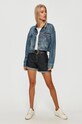 G-Star - Rifľové krátke nohavice D15812.8973.9020 tmavomodrá AW20
