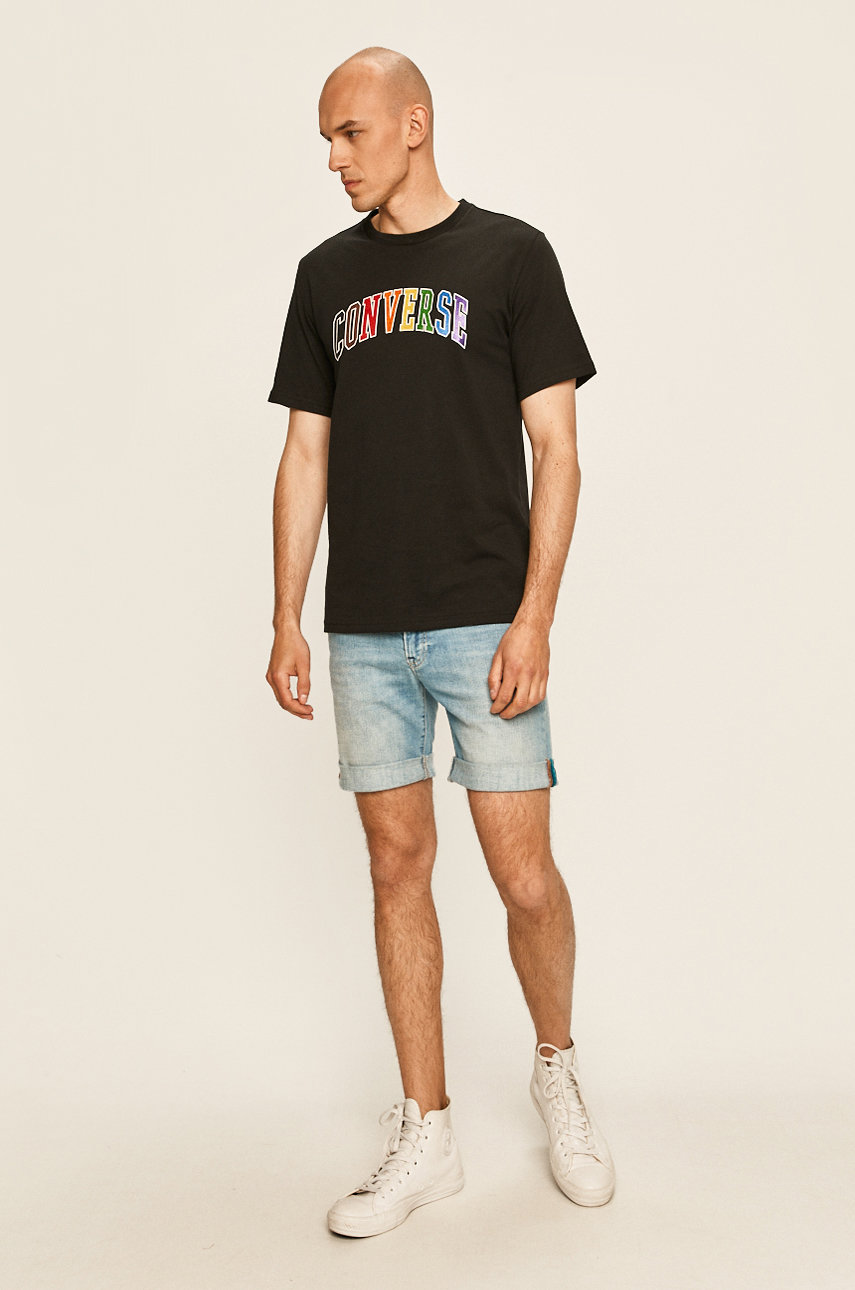 Pepe Jeans - Szorty jeansowe Cane niebieski