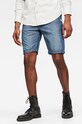 G-Star - Kraťasy látka modrá D17264.C073.A985