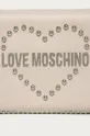 Love Moschino - Kožená kabelka béžová