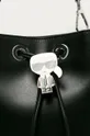 Karl Lagerfeld - Kožna torbica crna