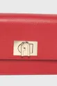 červená Furla - Kožená kabelka 1927