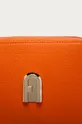 oranžová Furla - Kožená kabelka Barxabr