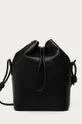 чорний Lacoste - Шкіряна сумочка Жіночий