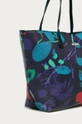 Desigual - Kabelka  Podšívka: 100% Polyester Základná látka: 100% Polyuretán Pokyny na ošetrovanie :  nesmie sa sušiť v bubnovej sušičke , nesmie sa bieliť, nežehliť , Nesmie sa prať, Nesmie sa čistiť chemicky