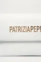 Patrizia Pepe - Kožená listová kabelka biela