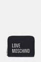 Love Moschino - Torebka aplikacja czarny JC5613PP0OKD000B