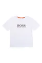 biela Boss - Detské tričko 164-176 cm Chlapčenský