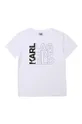 čierna Karl Lagerfeld - Detské tričko Chlapčenský