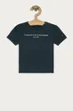 granatowy Tommy Hilfiger - T-shirt dziecięcy 74-176 cm KB0KB05844 Chłopięcy