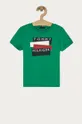 зелений Tommy Hilfiger - Дитяча футболка 74-176 cm Для хлопчиків