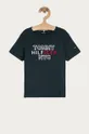tmavomodrá Tommy Hilfiger - Detské tričko 98-176 cm Chlapčenský