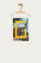 biały GAP - T-shirt dziecięcy X National Geographic 74-110 cm Chłopięcy