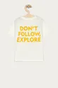 GAP - Detské tričko X National Geographic 74-110 cm biela