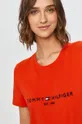 pomarańczowy Tommy Hilfiger - T-shirt WW0WW28681
