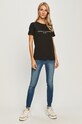 Tommy Hilfiger - Tricou WW0WW28681 negru AW21