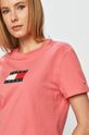różowy Tommy Jeans - T-shirt DW0DW08471