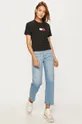 Tommy Jeans - T-shirt DW0DW08471 czarny