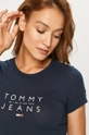 tmavomodrá Tommy Jeans - Tričko