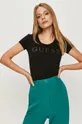 fekete Guess Jeans - T-shirt