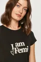 czarny Femi Stories - T-shirt Meno