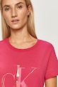 Calvin Klein Jeans - Tricou roz J20J214783