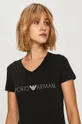 fekete Emporio Armani - T-shirt Női