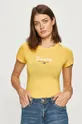 žltá Tommy Jeans - Tričko