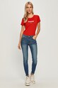 Tommy Jeans - Majica DW0DW08928 crvena AW20