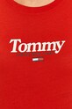 Tommy Jeans - Tricou DW0DW08928 rosu