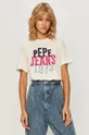 fehér Pepe Jeans - T-shirt Adele