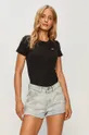 czarny Levi's - T-shirt Damski