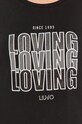 Liu Jo - Tričko s dlhým rukávom TF0137.J0088 čierna