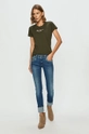 Pepe Jeans - Tricou New Virginia PL502711.682 verde AW20