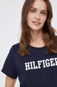 Tommy Hilfiger T-shirt bawełniany granatowy UW0UW02618