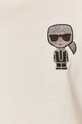Karl Lagerfeld - Tričko 206W1713 biela